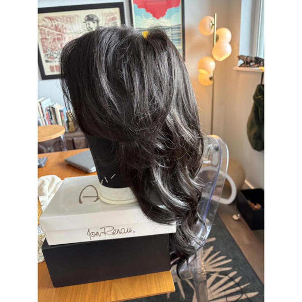 Jon Renau Amber Large Cap Synthetic Wig 4 Brownie Finale